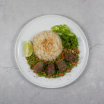 Kofta with Peas